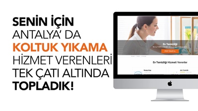 Antalya Koltuk Yıkama